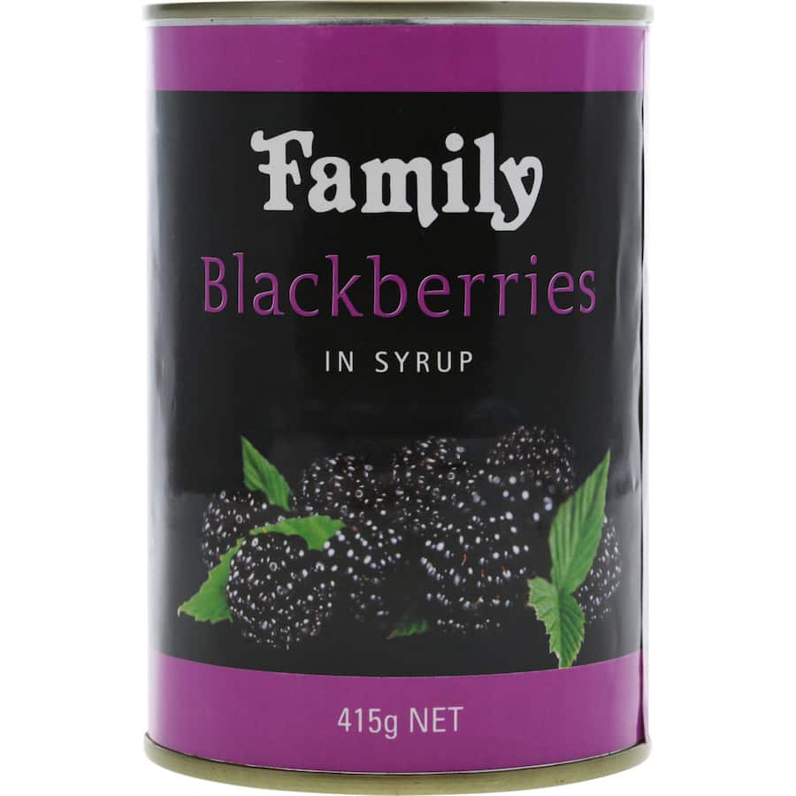 Family Blackberries In Syrup 415g