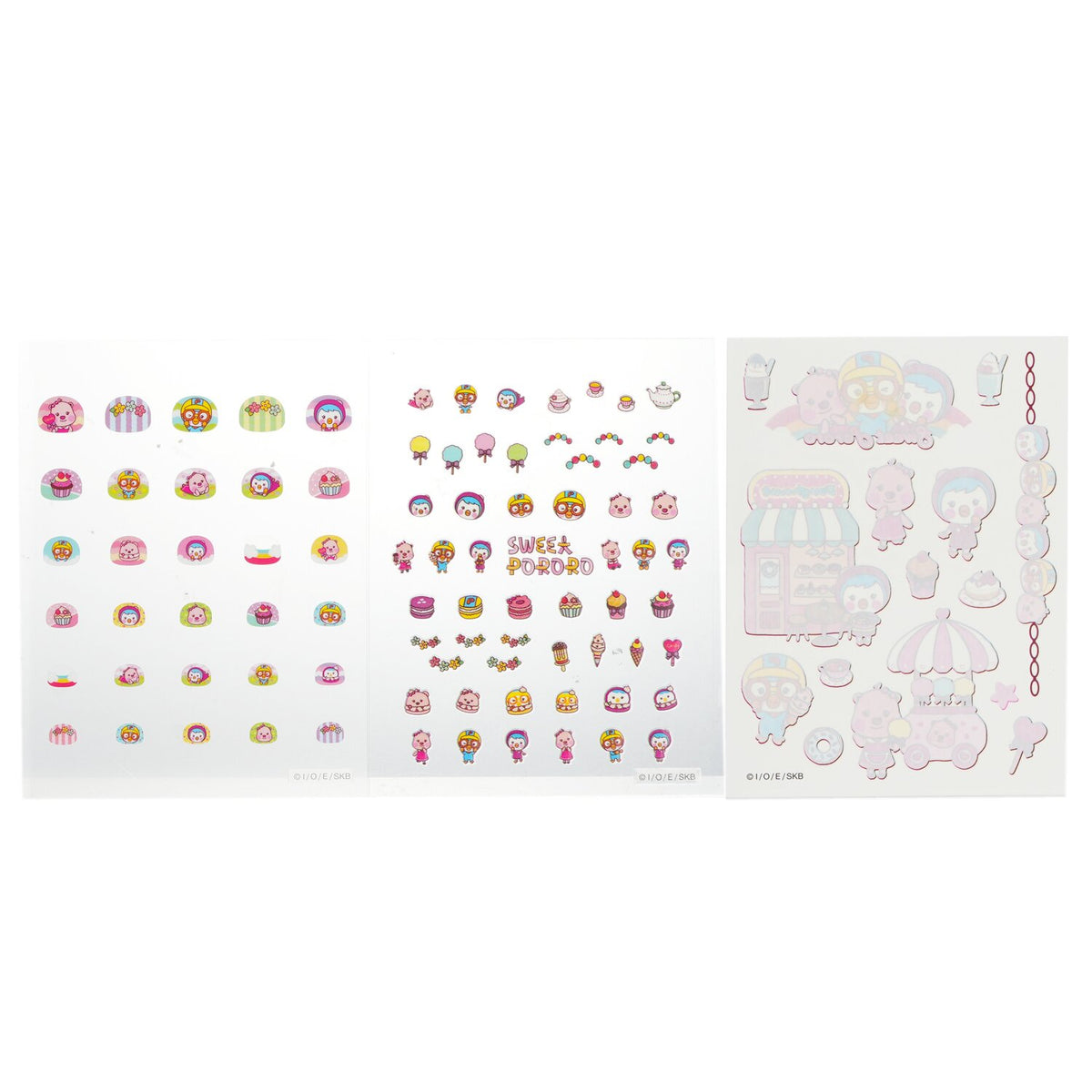 April Korea - Pororo Nail + Hand Tattoo - # SPR 03 - 1pc