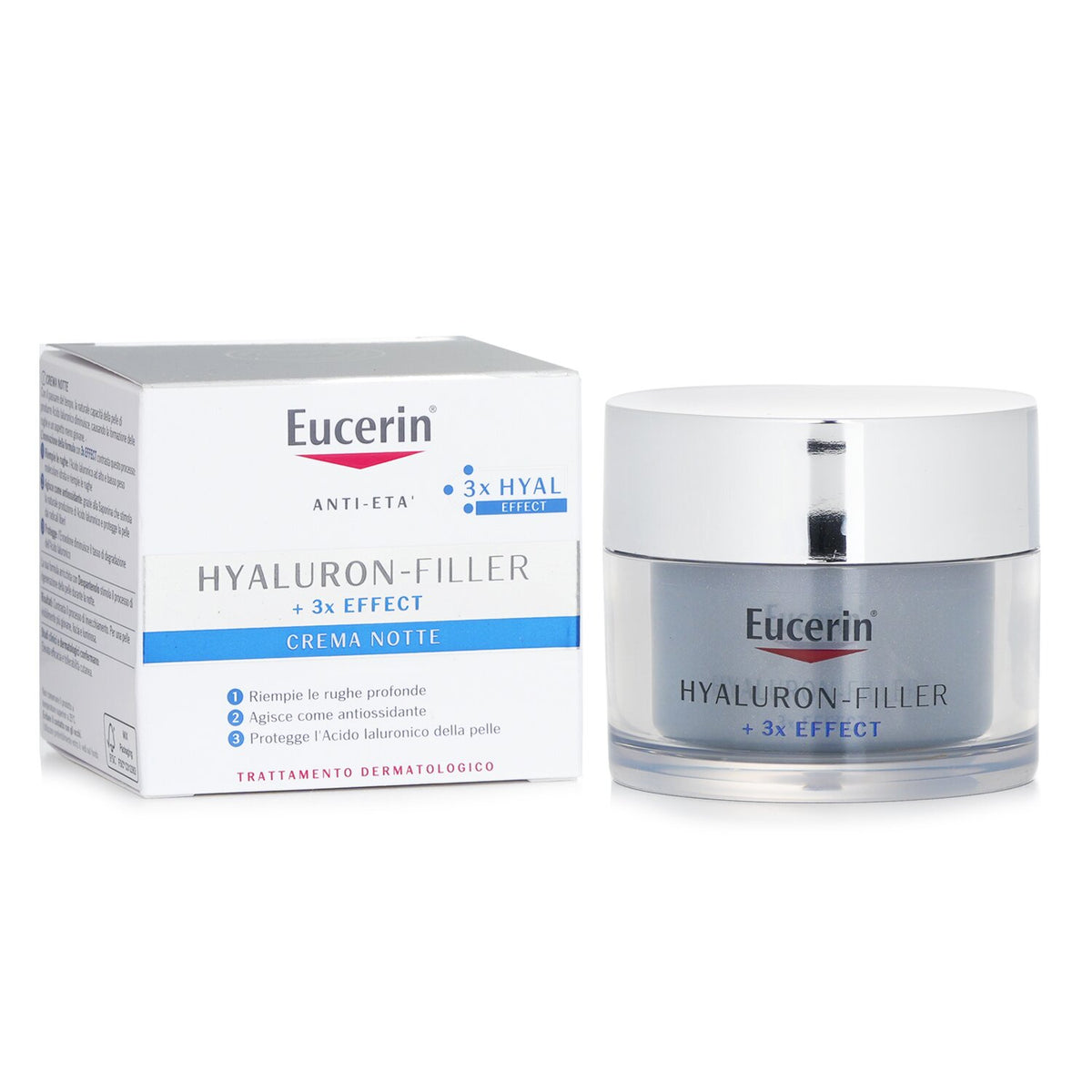 Eucerin - Anti Age Hyaluron Filler + 3x Effect Night Cream - 50ml