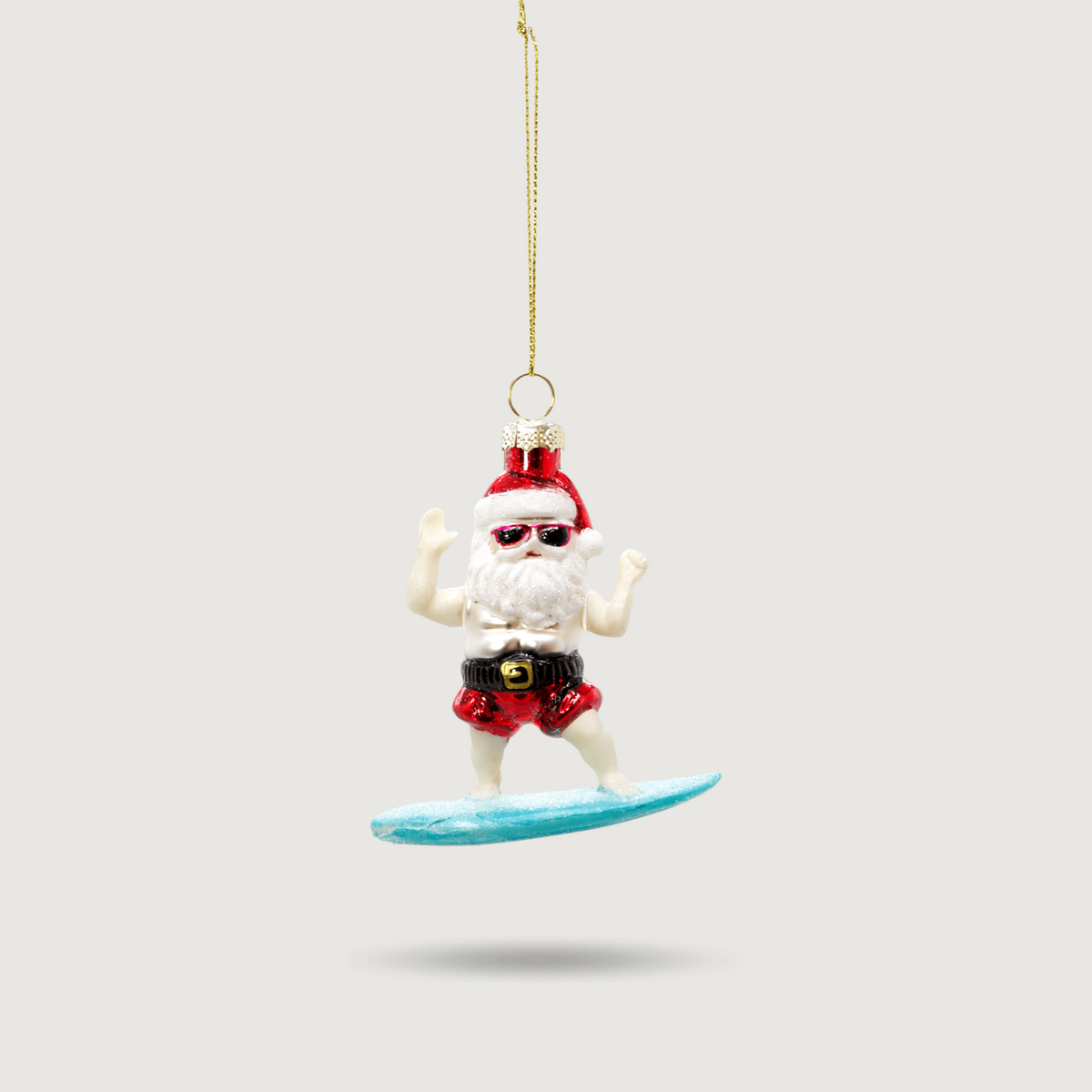 Moana Road - Glass Christmas Decoration Set - 2 units
