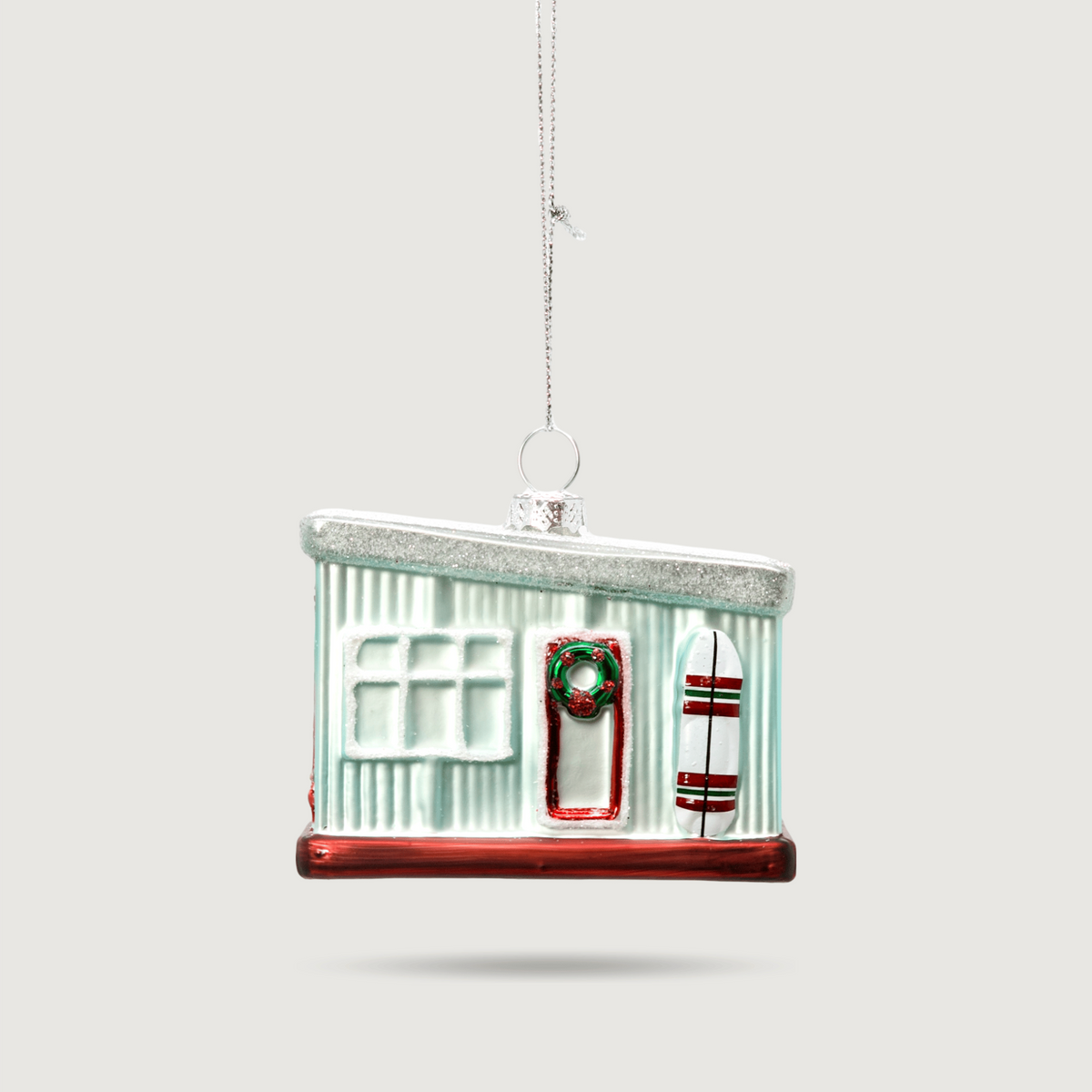 Moana Road - Glass Christmas Decoration Set - 2 units
