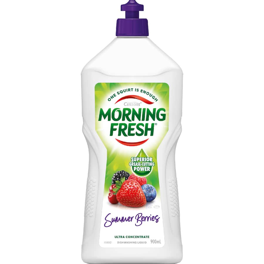 Morning Fresh Dishwash Liquid Summer Berries 900mL