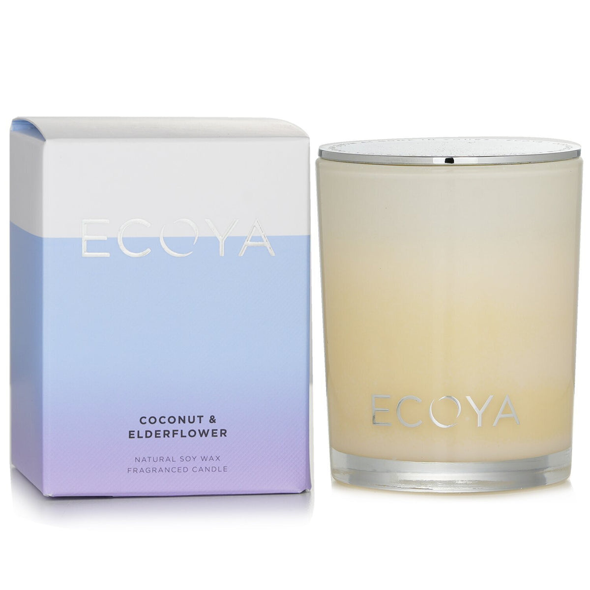 Ecoya - Mini Madison Candle - Coconut & Elderflower - 80g/2.8oz