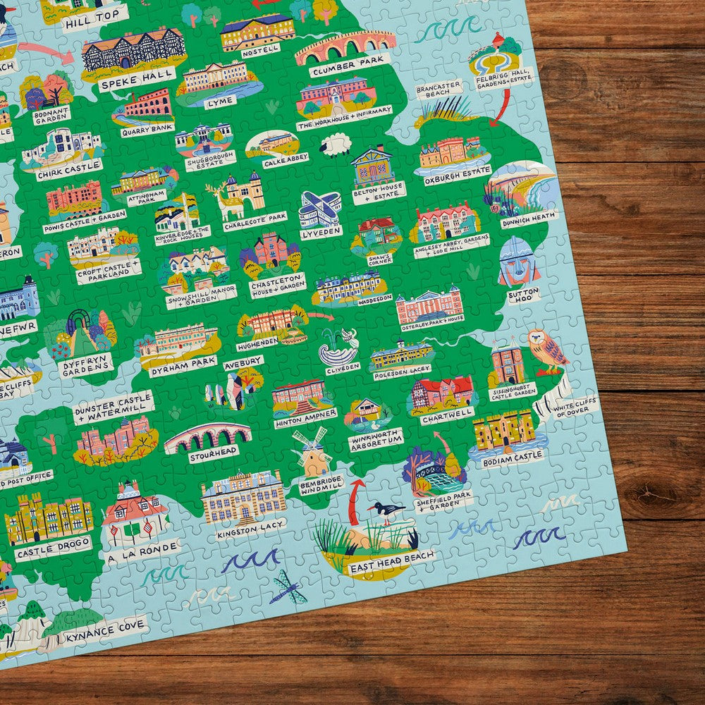 Gibsons - National Trust: Across the Land (500) - Jigsaw Puzzle