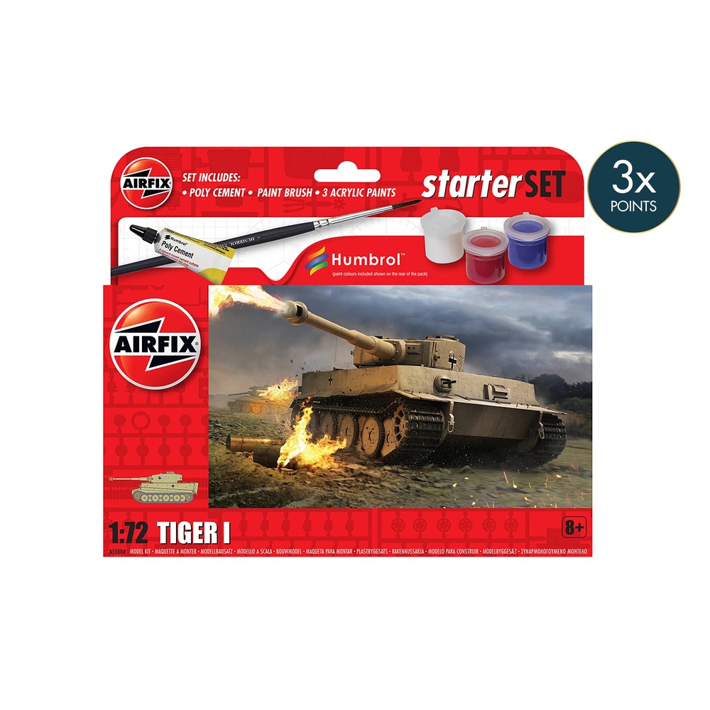 Airfix - Starter Set Tiger 1 (1: 72)