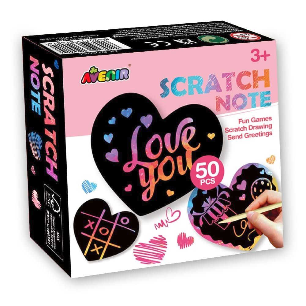 Scratch Note Heart Avenir