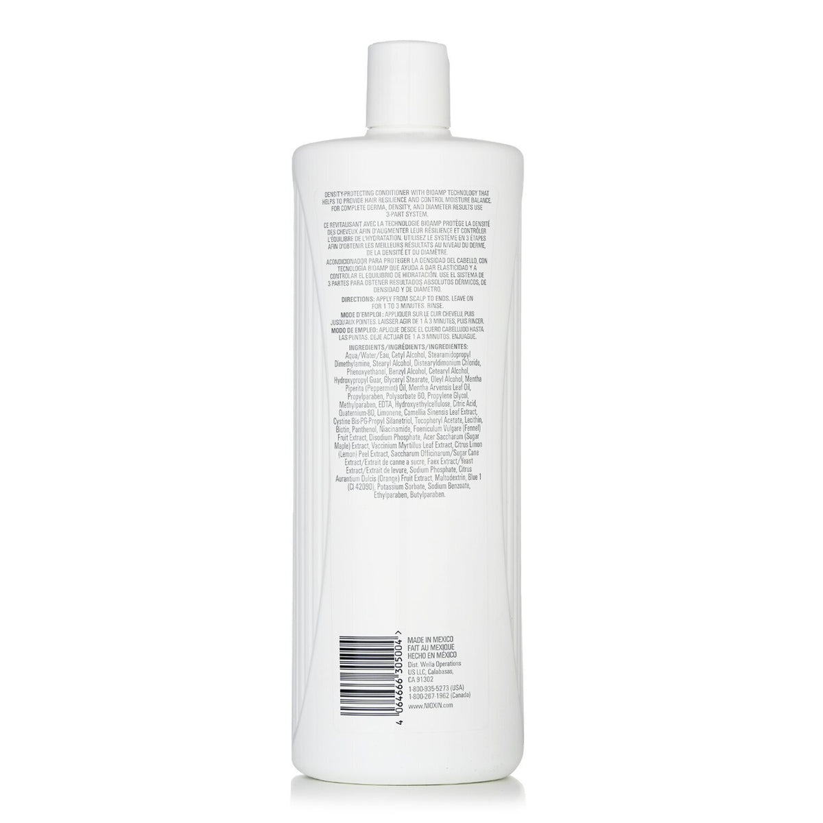 Nioxin - Density System 4 Scalp Therapy Conditioner (Colored Hair, Progressed Th