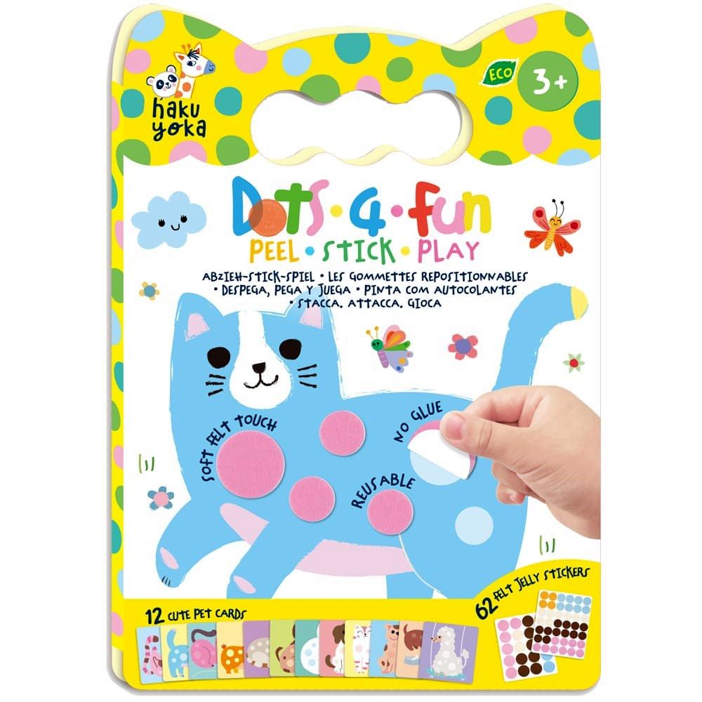 Dot 4 Fun Peel-Stick Play Lovely Pets