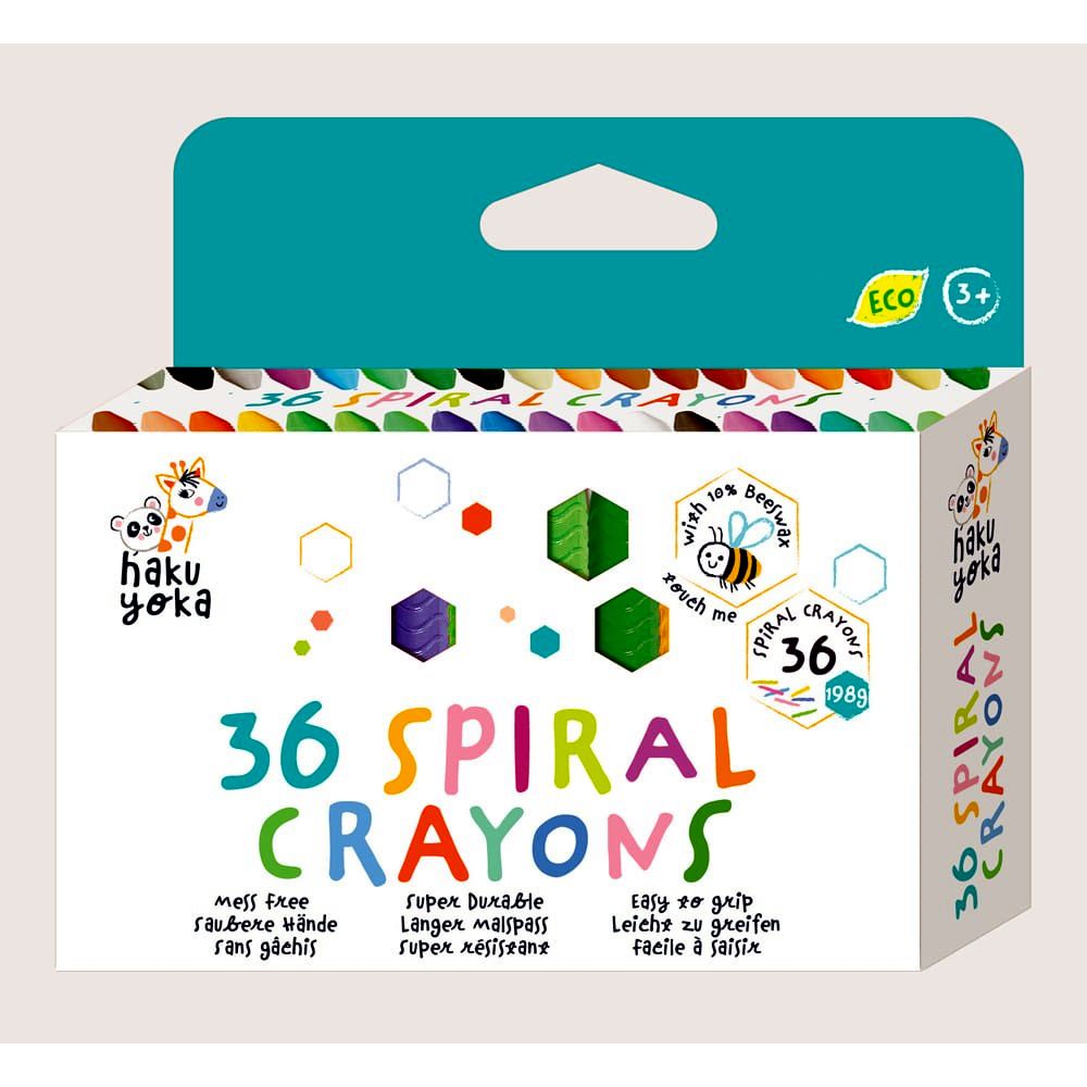 Spiral Crayons 36 Colours