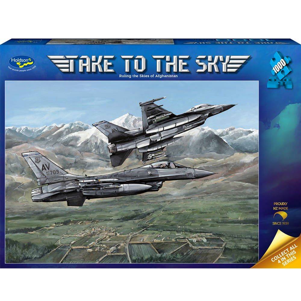 Take to the Sky Ruling the Skies of Afghanistan Holdson 1000pc Jigsaw Puzzle