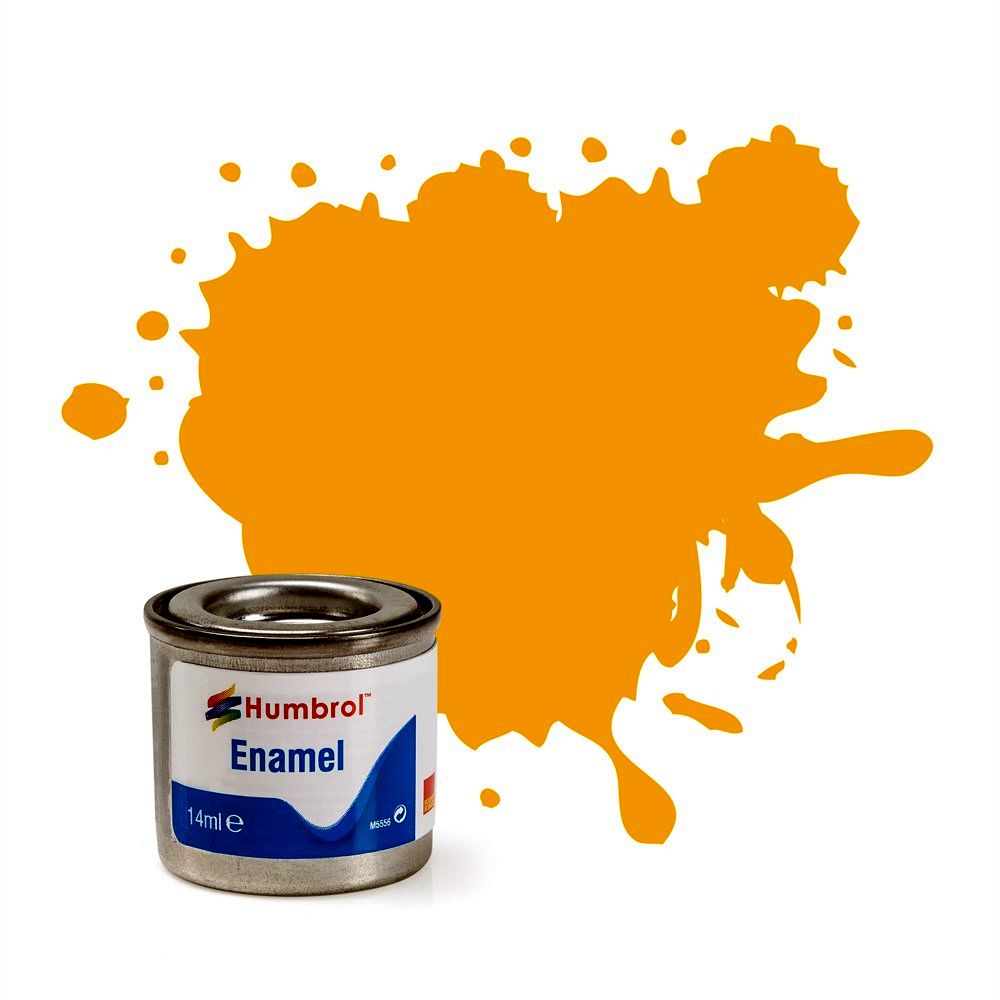 Insignia Yellow Matt Humbrol Enamel Paint 14ml