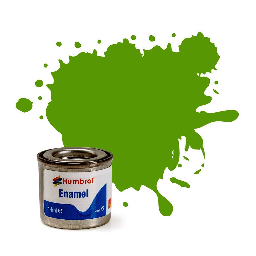 Lime Gloss Humbrol Enamel Paint 14ml