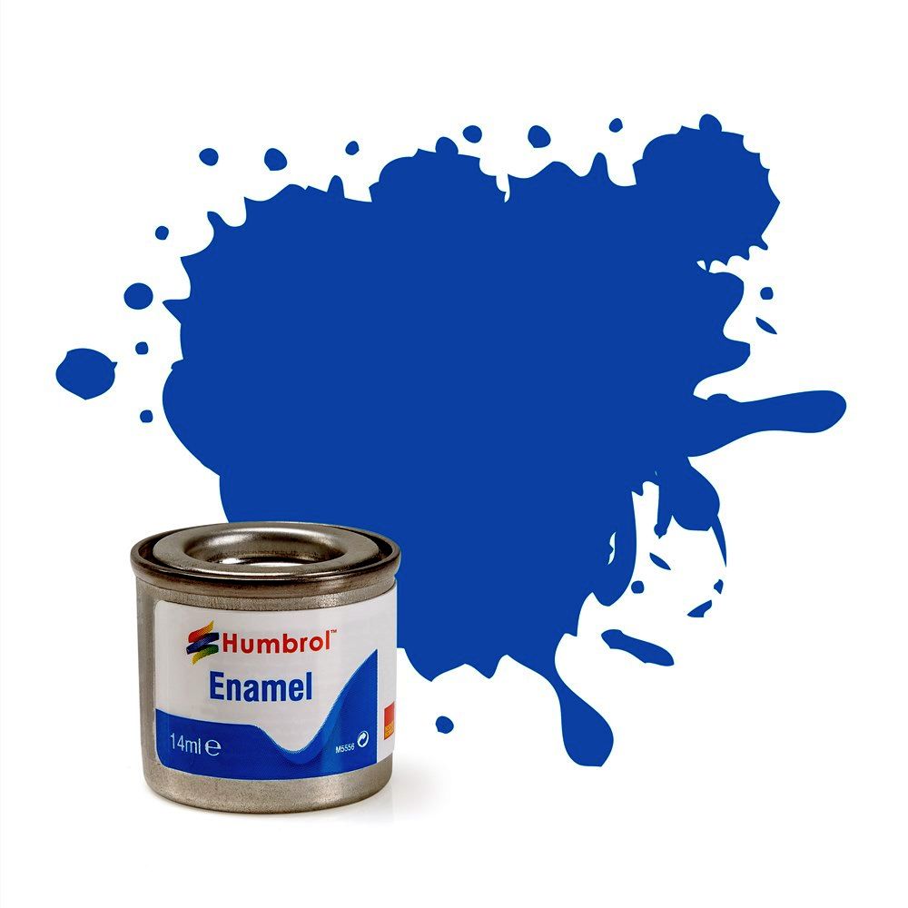 Baltic Blue Metallic Humbrol Enamel Paint 14ml