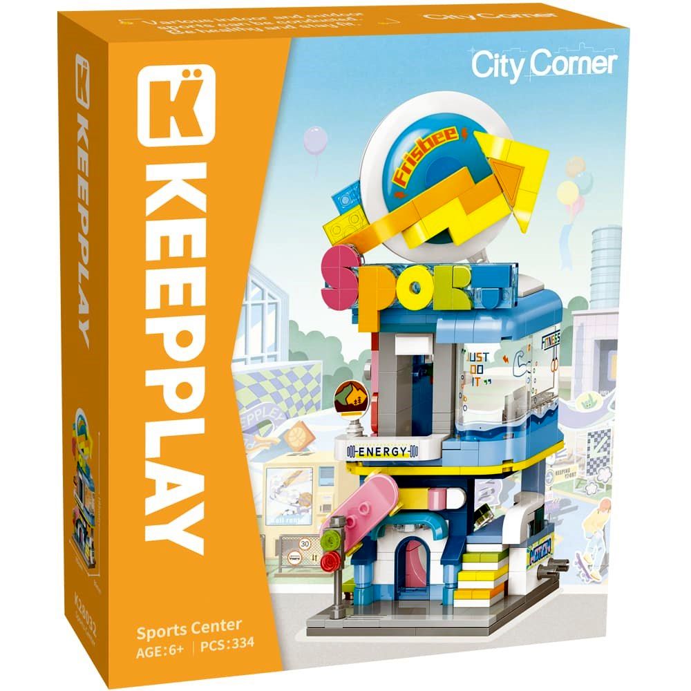City Corner Sports Centre Building Block Set