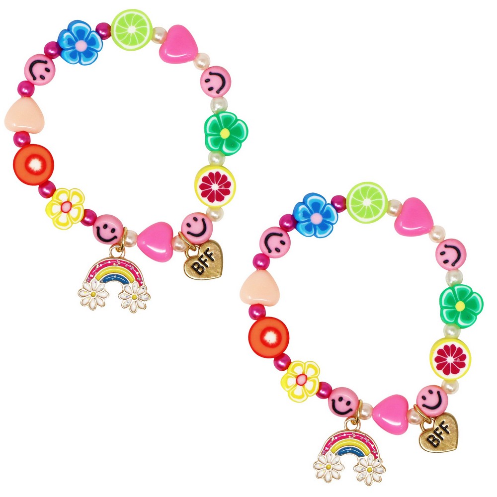 Pink Poppy BFF Bracelets Set