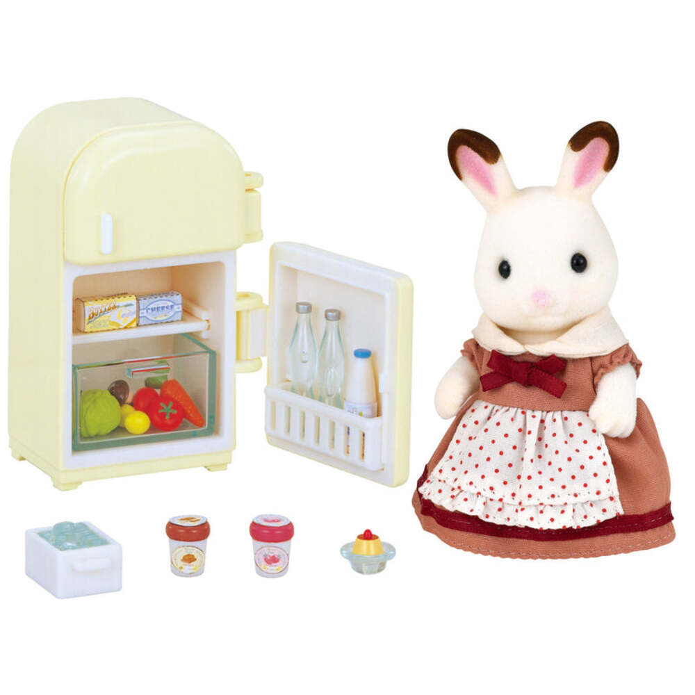 Sylvanian Families - Chocolate Rabbit Mother Set - Toy Vehicle