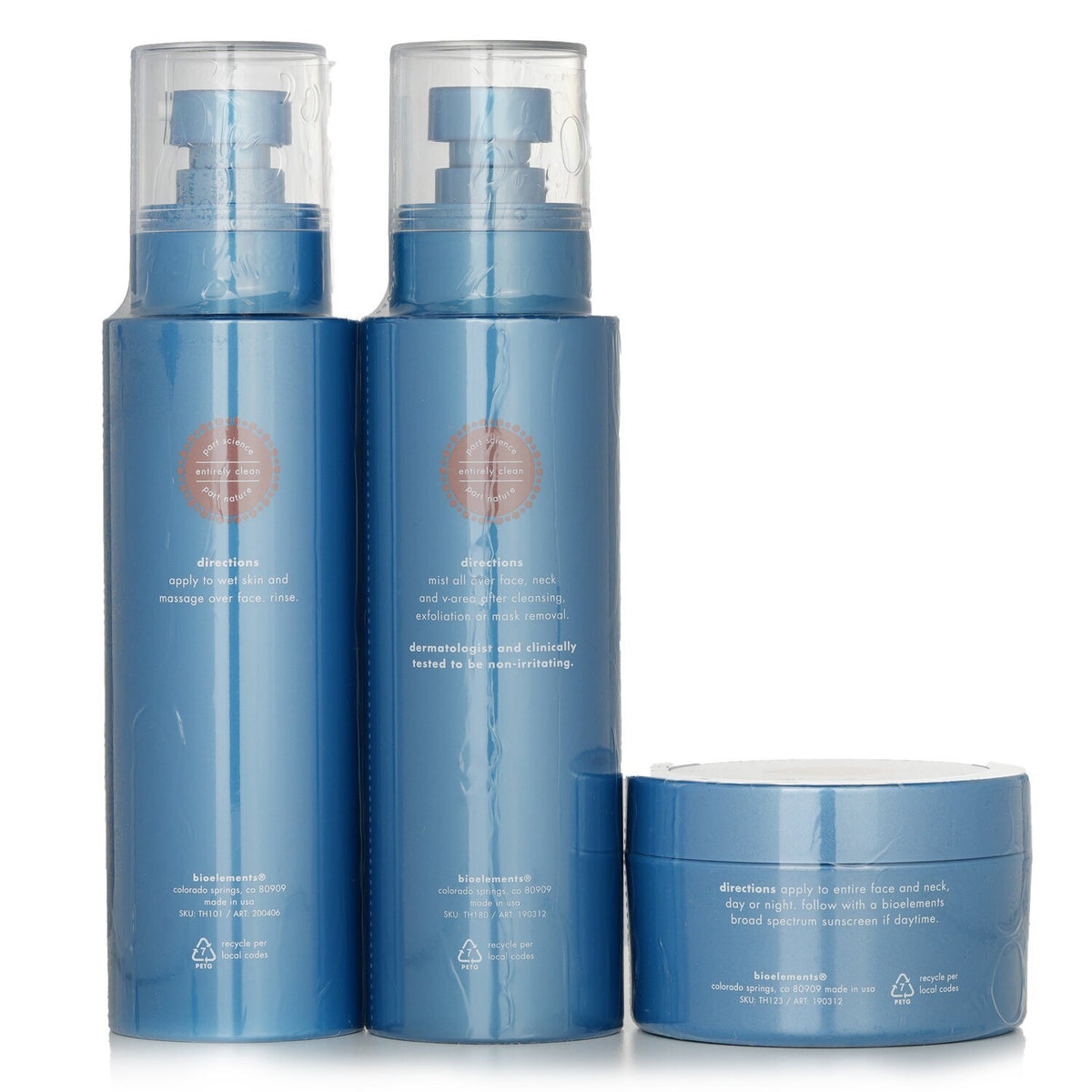 Bioelements - 3-Step Starter For Dry Skin Set - 3pcs