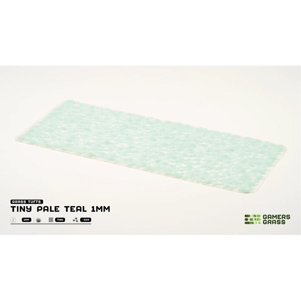 Gamers Grass - Grass Tufts - Tiny Pale Teal 1mm - Miniature Figure