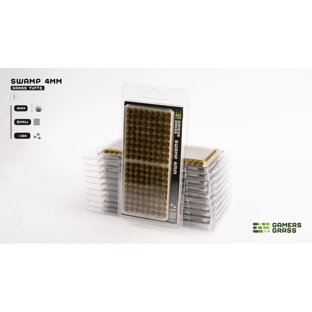 Gamers Grass - Grass Tufts - Swamp 4mm - Small - Miniature Figure