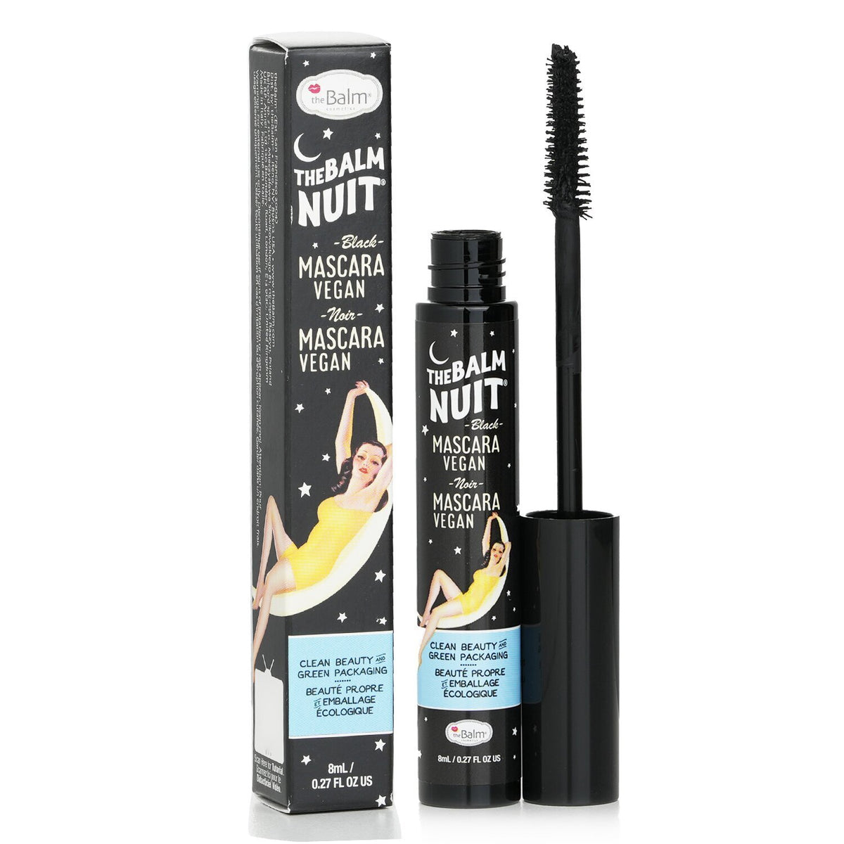 TheBalm - Nuit Mascara Vegan - # Black - 8ml/0.27oz