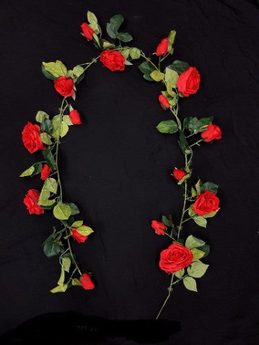 Red Rose Garland - 140cm