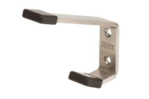 Solid Hat & Coat Hook Plastic Tip - Stainless Steel