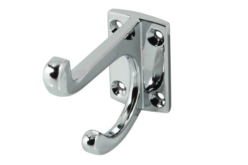 Hat and Coat Hook - Chrome Plated