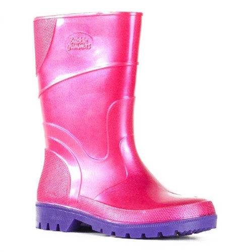 Gumboots - Bata Bubblegummer Pink/ Kids (Size 4)