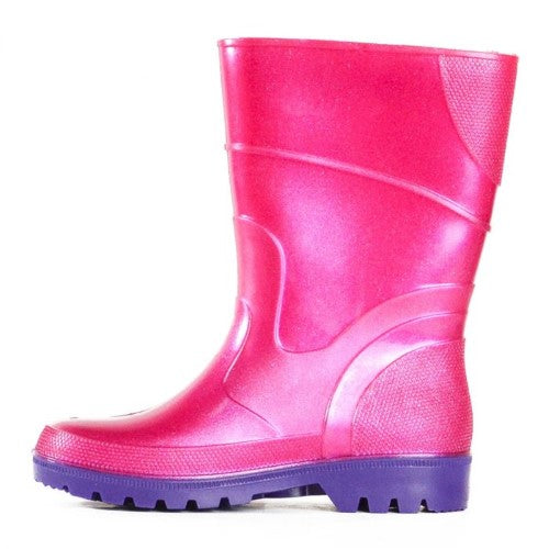 Gumboots - Bata Bubblegummer Pink/ Kids (Size 4)