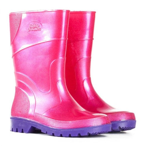 Gumboots - Bata Bubblegummer Pink/ Kids (Size 4)