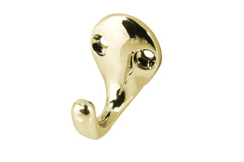 Robe Hook - Brass Plated