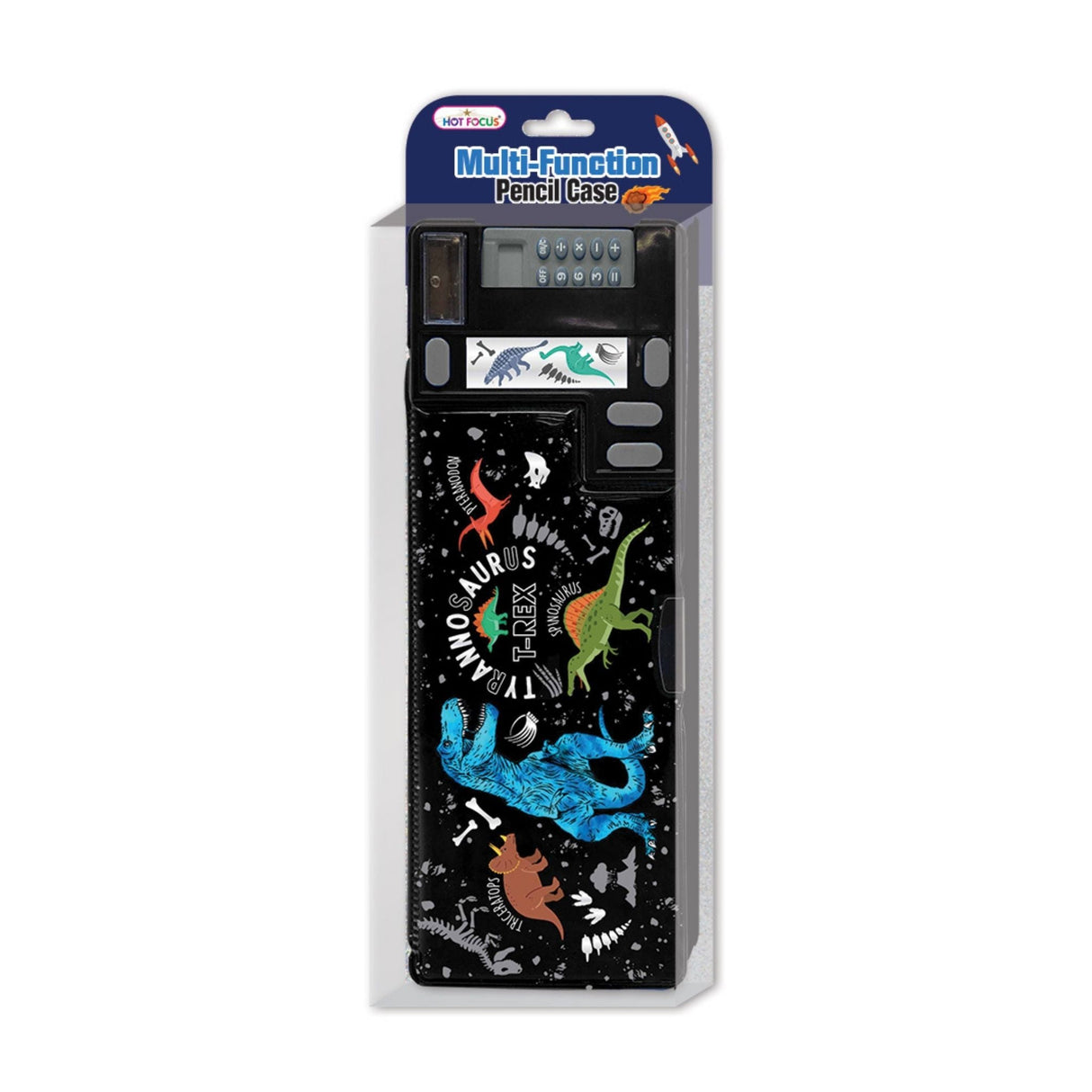 Multi-Function Pencil Case - Dino
