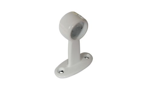 Centre Bracket 20mm - White Powder Coated