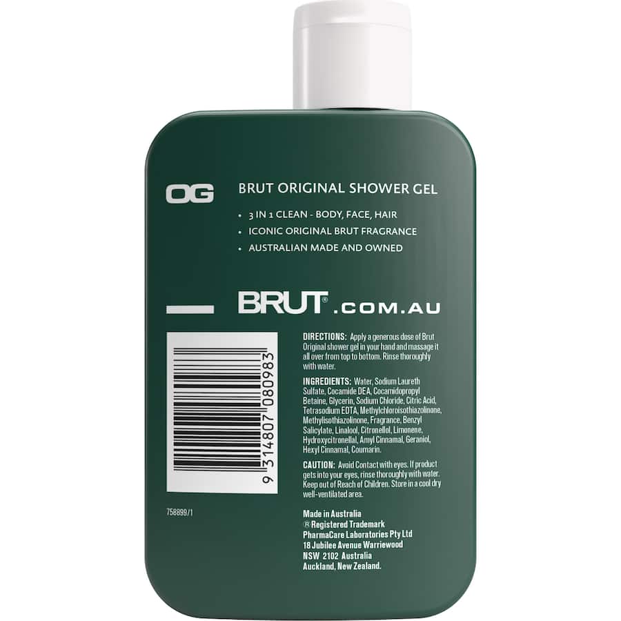 Brut Original Shower Gel Original 500mL