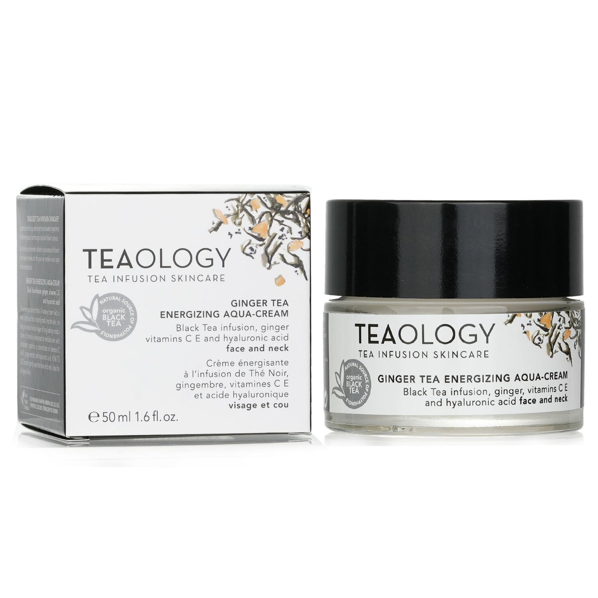 Teaology - Ginger Tea Energizing Aqua Cream - 50ml/1.6oz