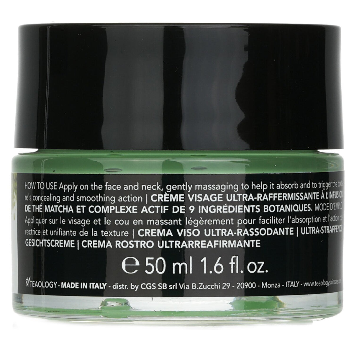 Teaology - Matcha Tea Ultra Firming Face Cream - 50ml/1.6oz