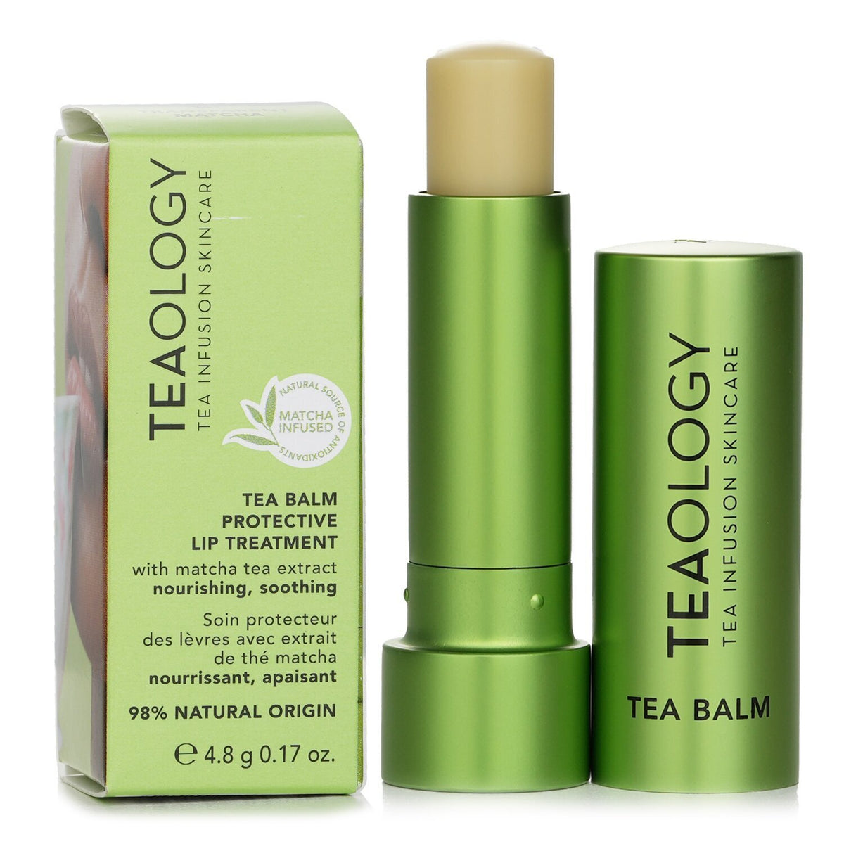 Teaology - Transparent Matcha Tea Lip Balm - 4.8g/0.17oz