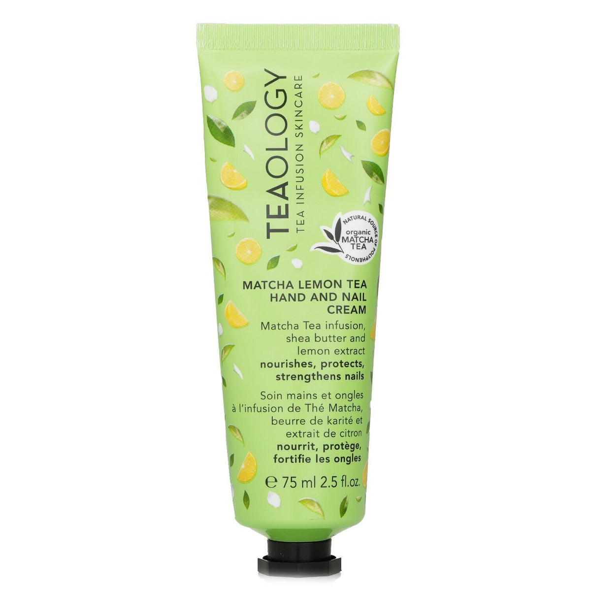 Teaology - Matcha Lemon Tea Hand & Nail Cream - 75ml/2.5oz