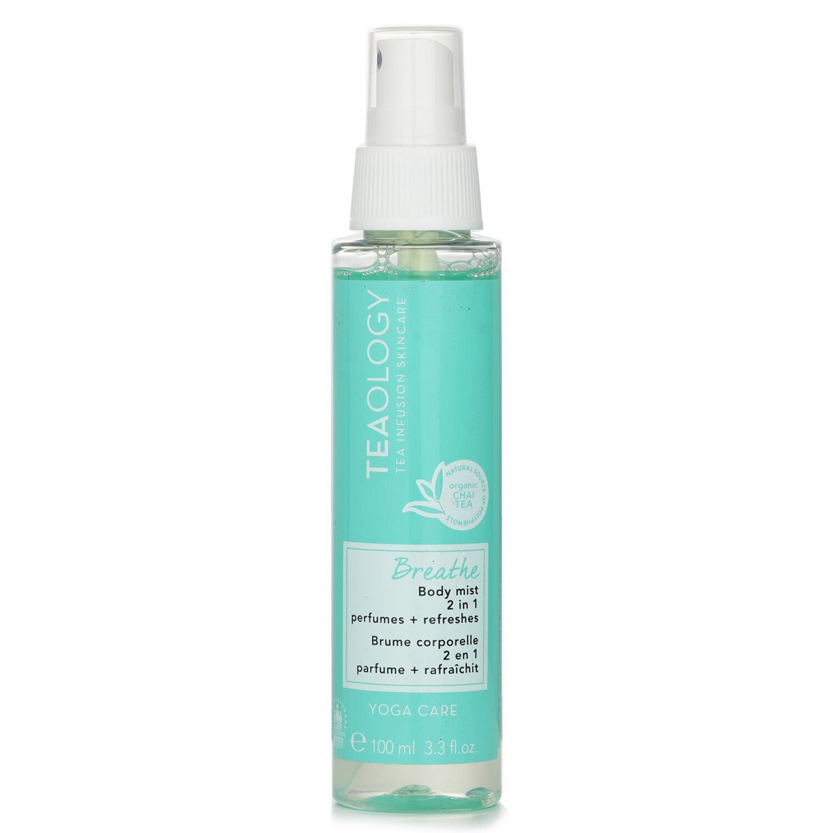 Teaology - Yoga Care Breathe 2 In 1 Perfumes + Refreshes Body Mist - 100ml/3.3o