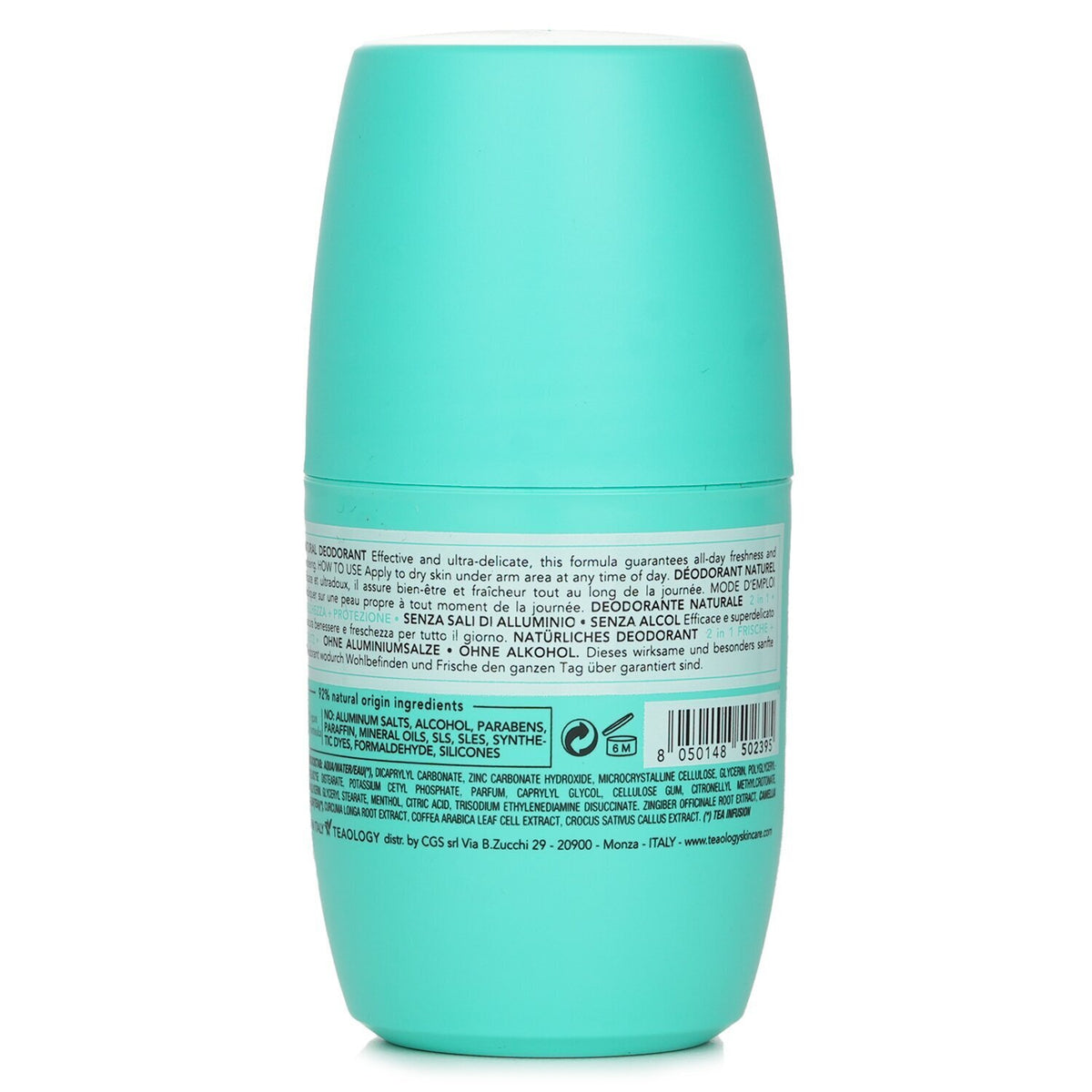 Teaology - Yoga Care Balance Natural Deodorant Roll On - 40ml/1.35oz