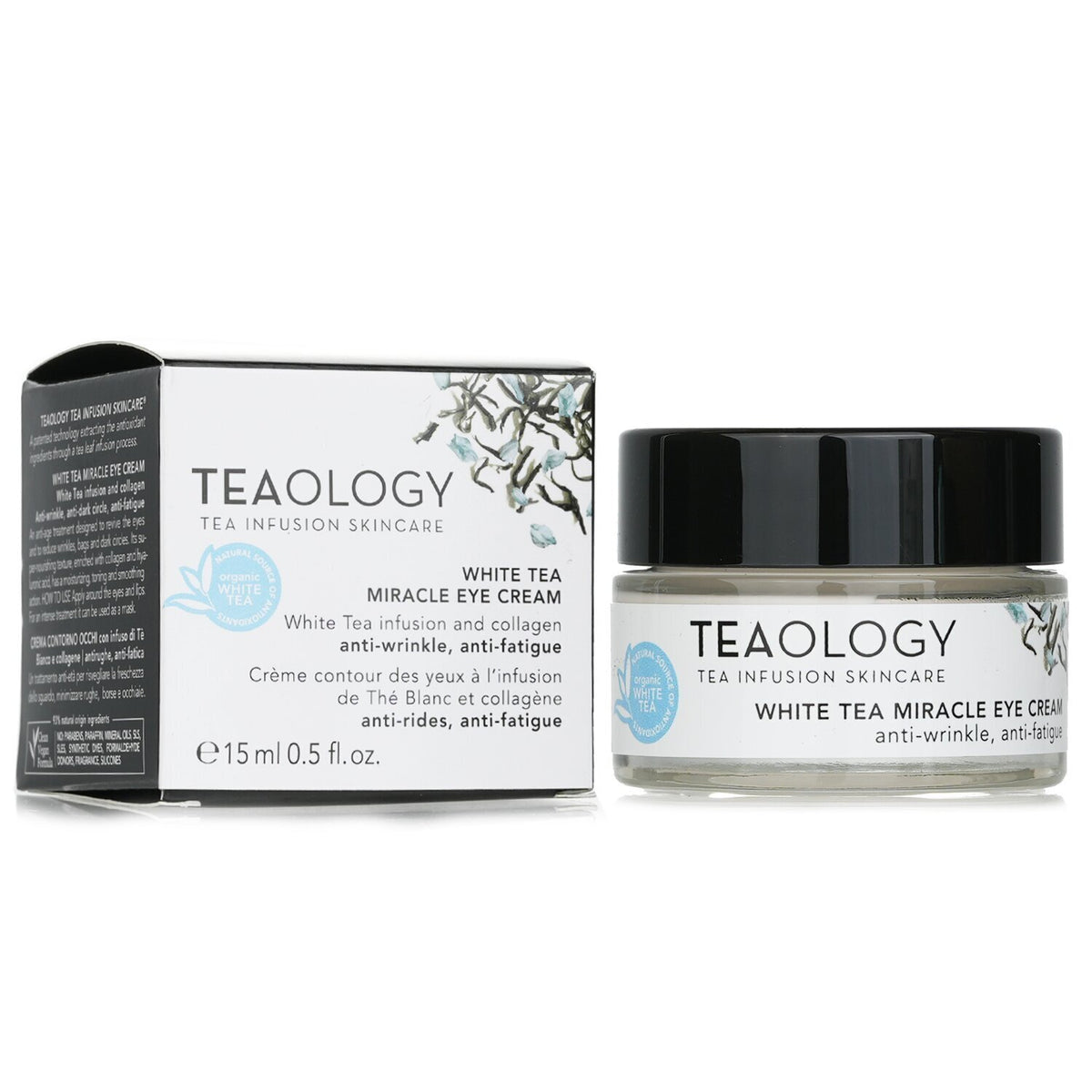 Teaology - White Tea Miracle Eye Cream - 15ml/0.5oz