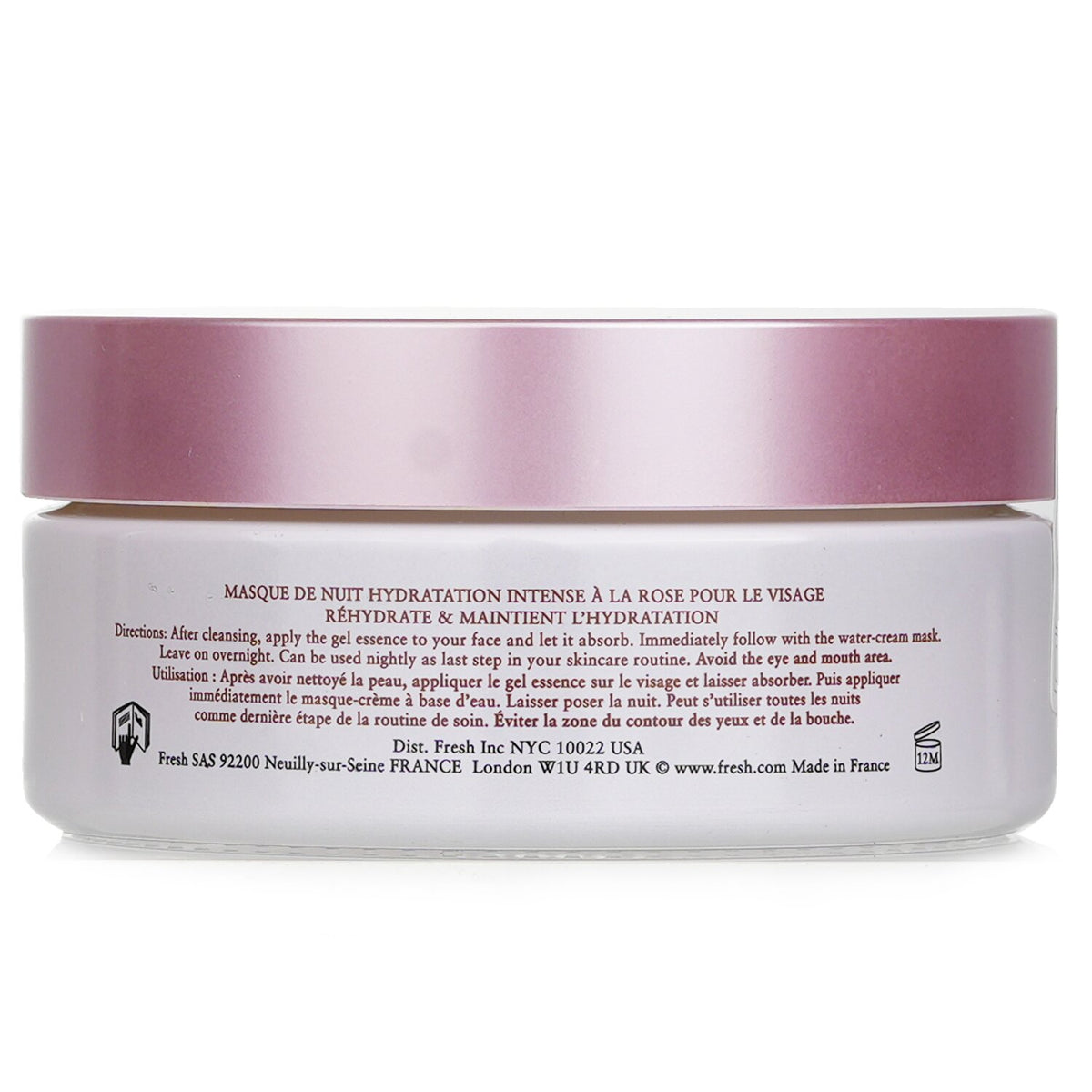 Fresh - Rose Deep Hydration Sleeping Mask - 2x35ml/1.18oz