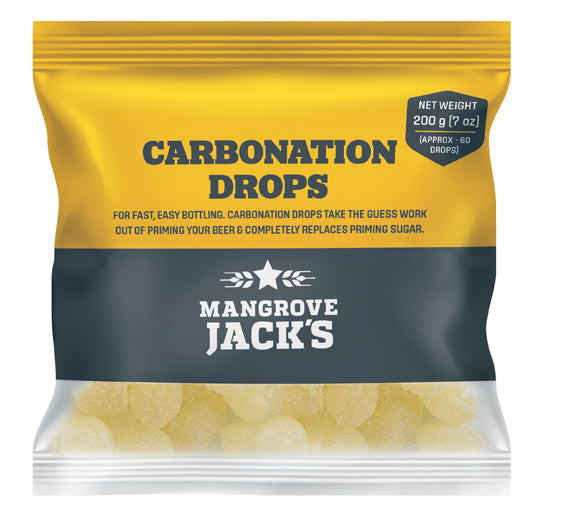 Mangrove Jack's Carbonation Drops 200gm  (approx 60 drops)