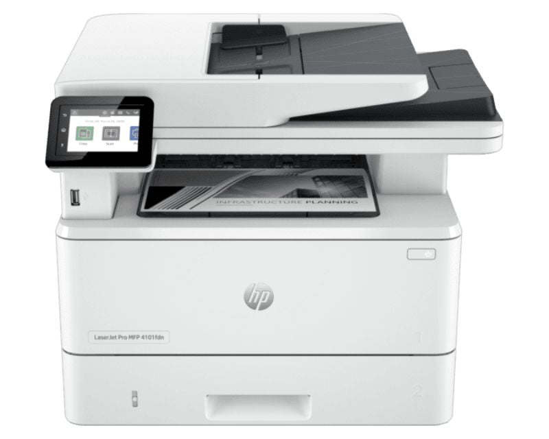 HP LaserJet Pro MFP 4101fdn Printer - High-Speed All-in-One A4 Laser Printing for Business