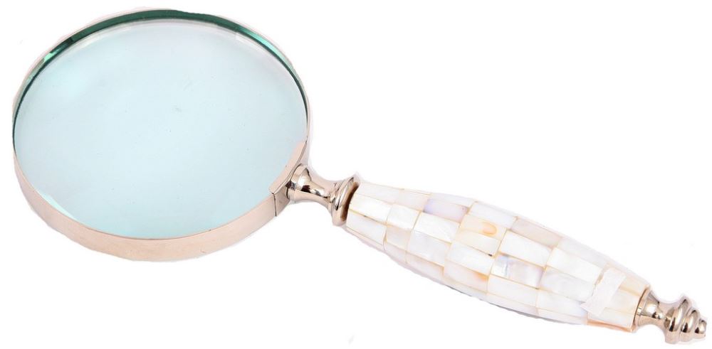 Magnifier Glass Brass / Nickel / Mop
