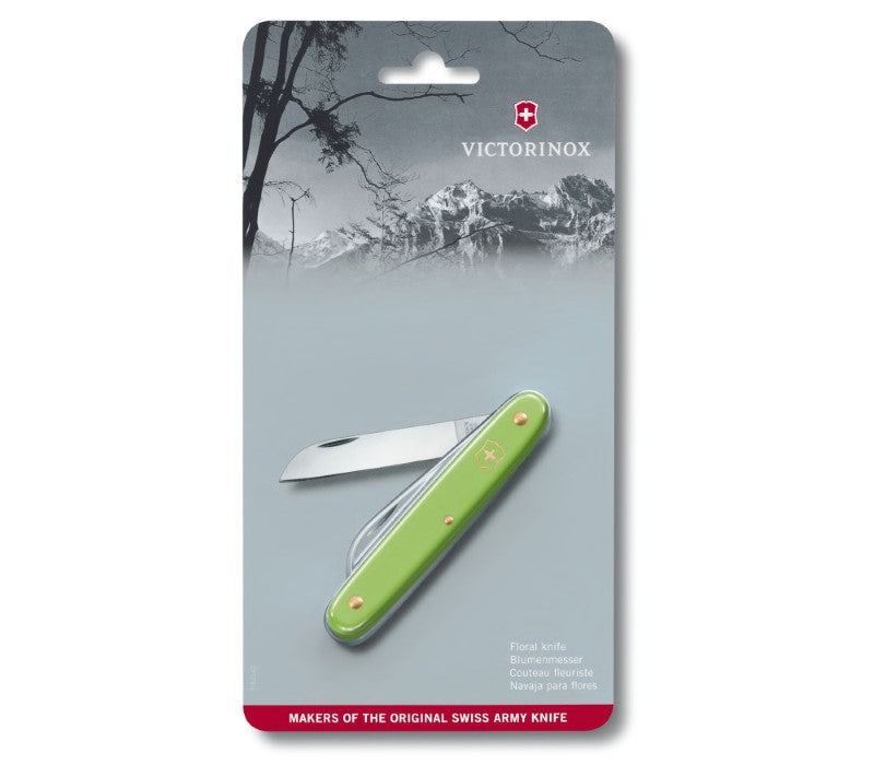 Pocket Knife - Victorinox Floral Green