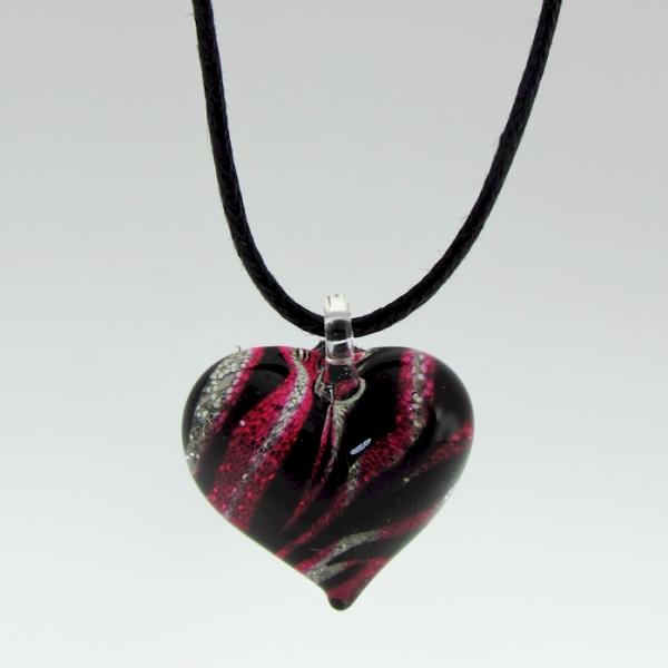 Jax Red Heart Pendant