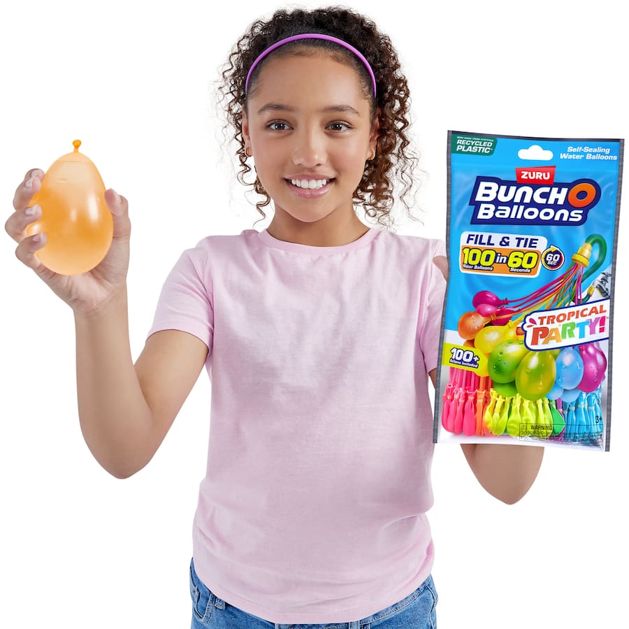 Zuru Bunch O Balloons Water Balloons Tropical Party 3pack