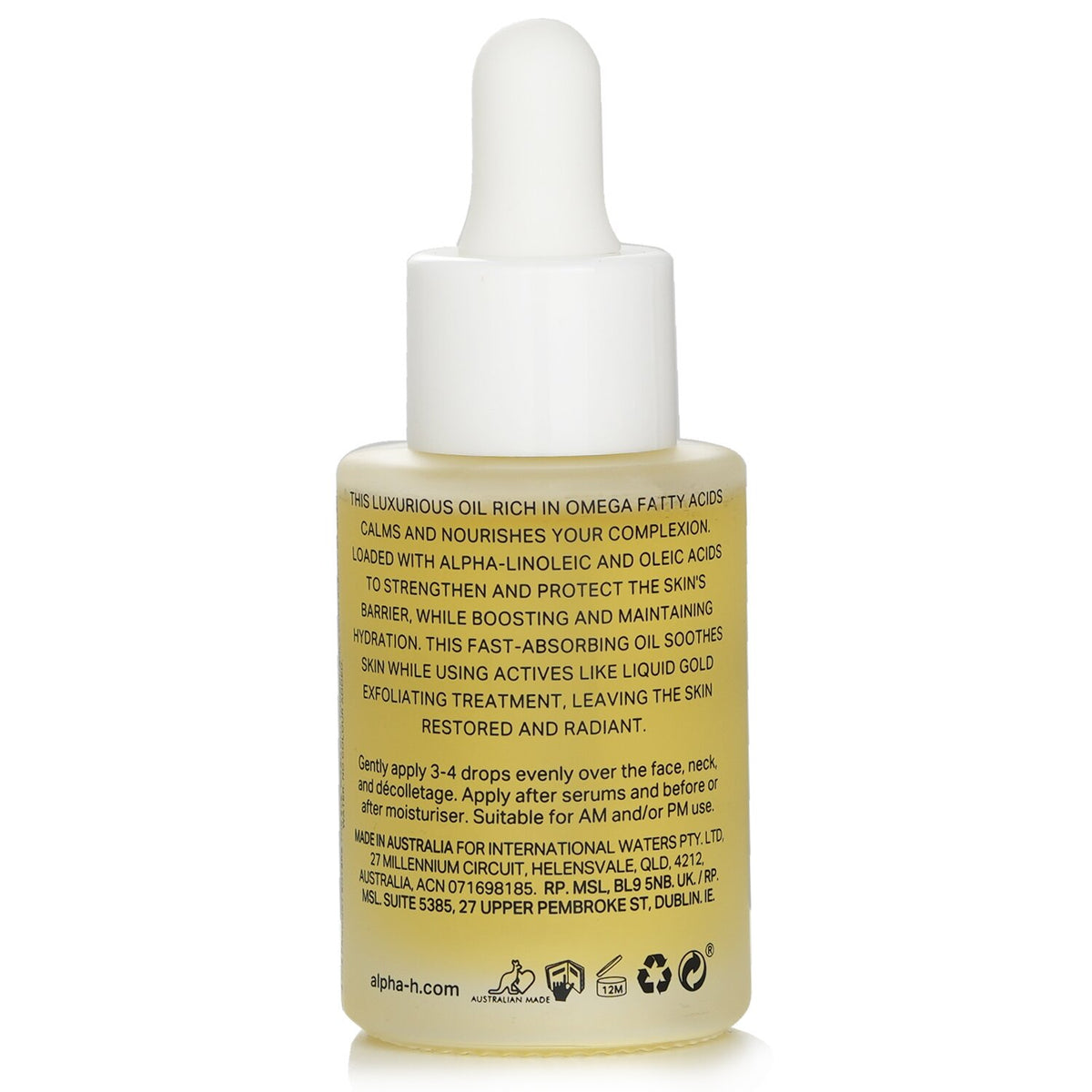 Alpha-H - Golden Haze Face Oil with Omega Fatty Acids - 25ml/0.85oz
