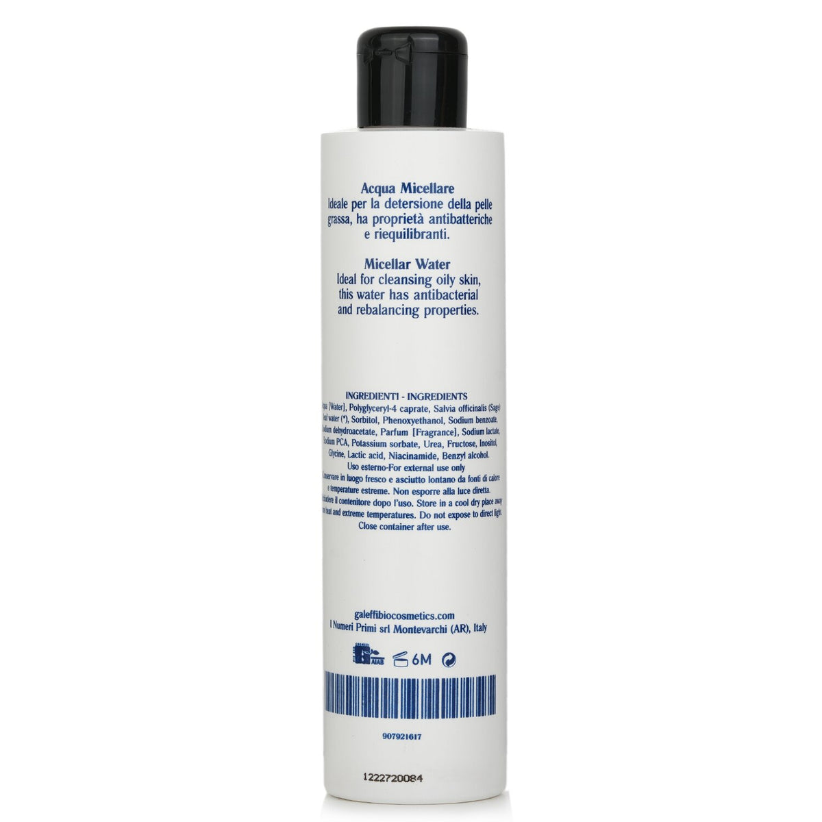 I Numeri Primi - N.29 Micellar Water Cleansing - 200ml/8.4oz
